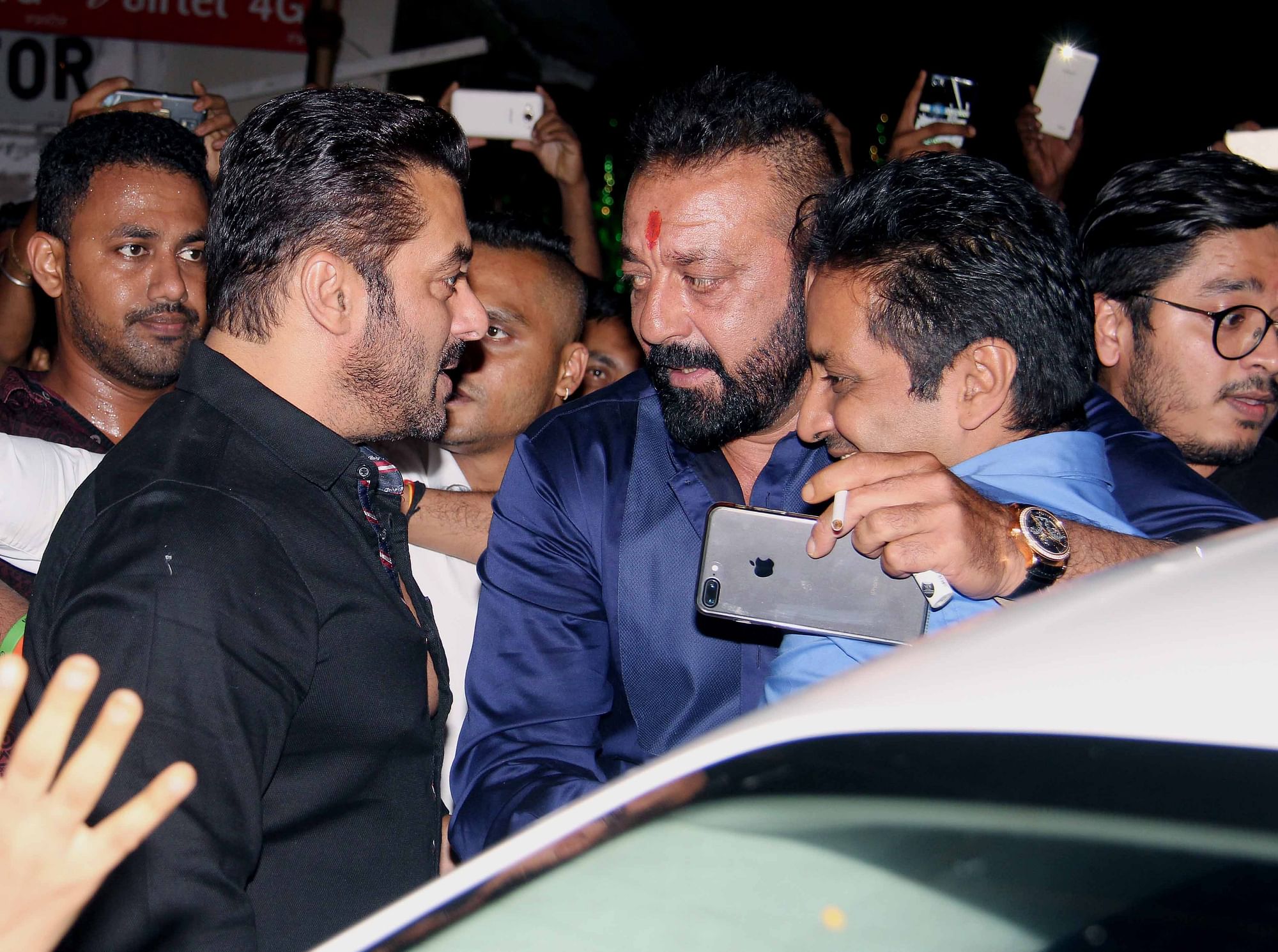 Salman and Sanjay Hug It Out: Bollywood’s ‘Bharat Milap’ Moment